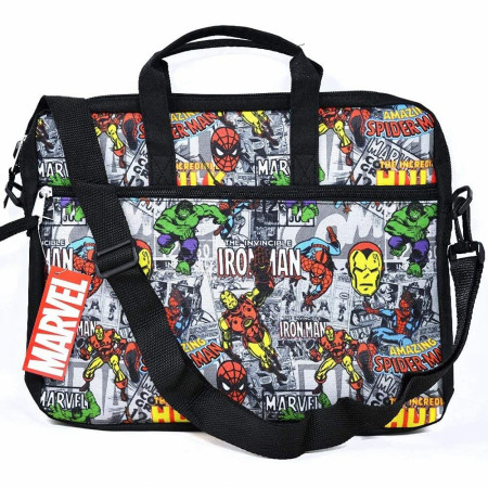 Marvel Comics Classic Avengers All Over Print Tablet Case with Strap